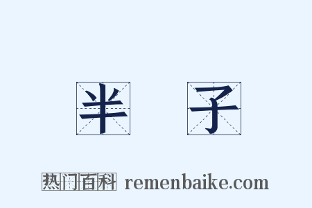 半輩子是什么意思的图片